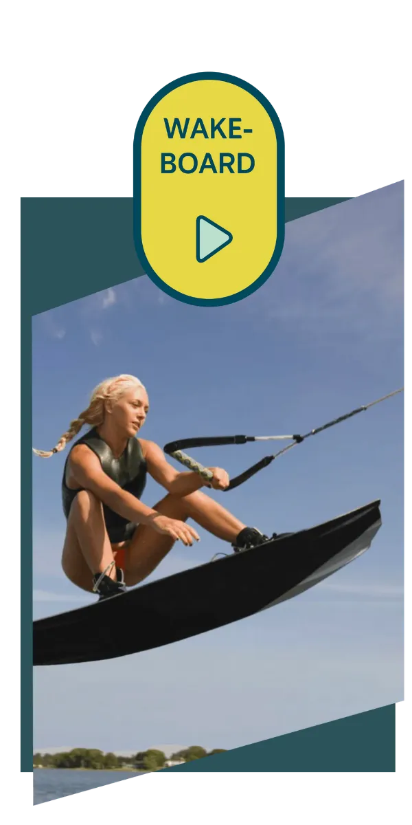 Naturoll - wakeboard au lac de serre-ponçon